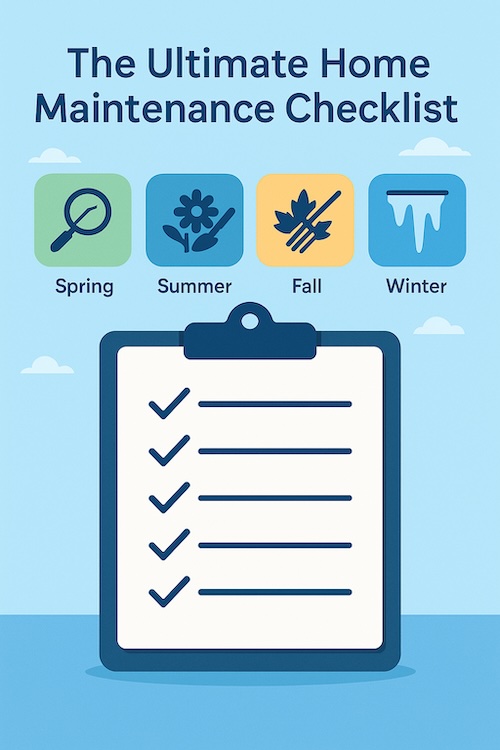 The Ultimate Home Maintenance Checklist (And How to Stay On Top of It)